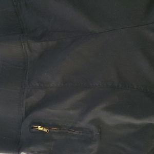 Black pull on pants